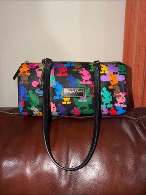 ‼️Dooney & Bourke Multicolor Disney Mickey Mouse Shoulder Bag